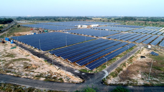 Solar Plant in Panjapur