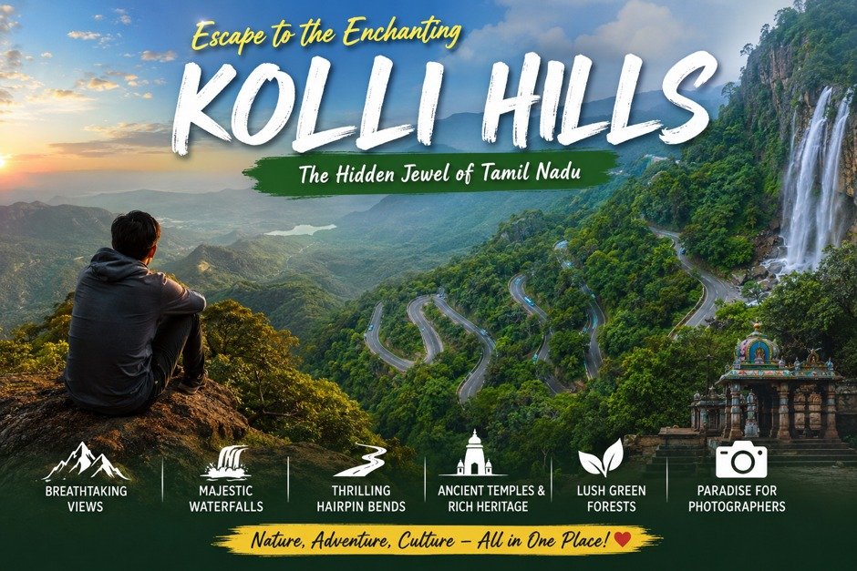 Kolli Hills – A Scenic Hill Station Near Trichy